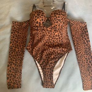 Cheetah lasenza bodysuit
